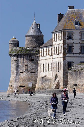 Klasztor Mont St. Michel, Normandia / Bretania, Francja