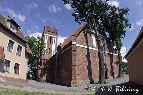 Morąg, kościół św. Apostołów Piotra i Pawła