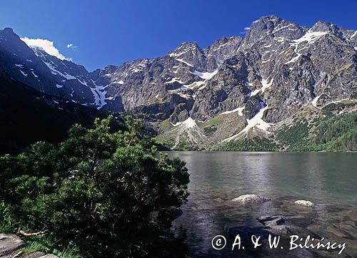 Tatry Morskie Oko i Mięguszowiecki Szczyt