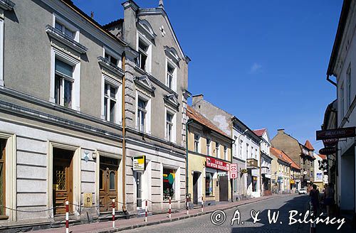 Mrągowo, uliczka