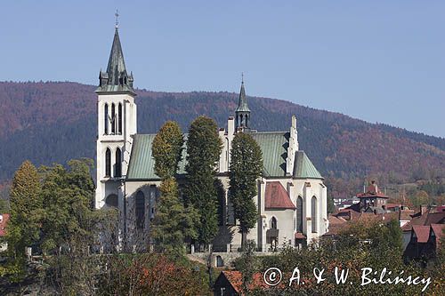 Beskid Wyspowy Mszana Dolna, kościół pod wezwaniem Św. Michała Archanioła