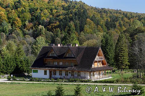 Muczne, Hotel Arnika, osada, Worek Bieszczadzki, Bieszczady