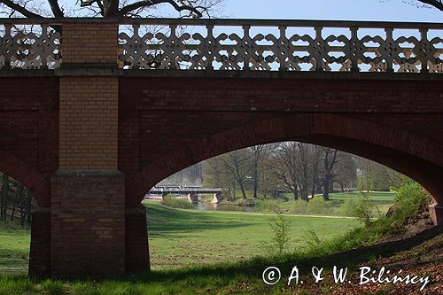 Park Mużakowski, Łęknica, lista światowego dziedzictwa UNESCO, park po stronie polskiej, Most Królewski