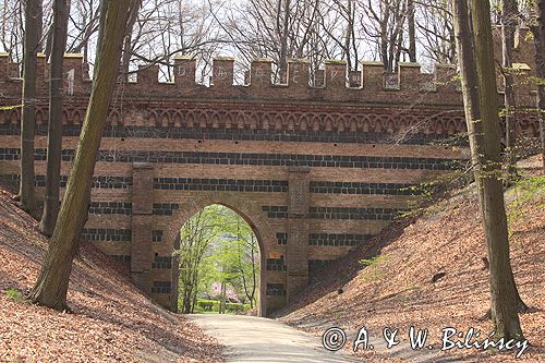 Park Mużakowski, Łęknica, lista światowego dziedzictwa UNESCO Wiadukt po stronie polskiej