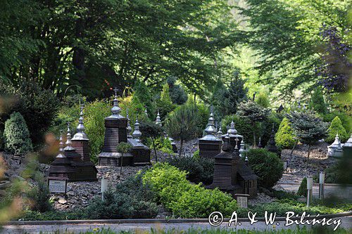 Myczkowce, park miniatur, Bieszczady