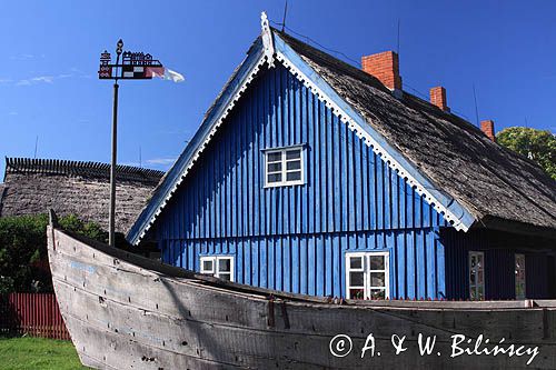 w Nidzie na Mierzei Kurońskiej, Zalew Kuroński, Neringa, Litwa Nida village, Curonian Spit, Curonian Lagoon, Neringa, Lithuania