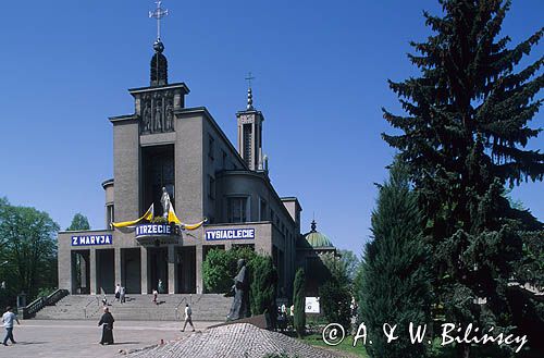 Niepokalanów, sanktuarium, bazylika mniejsza