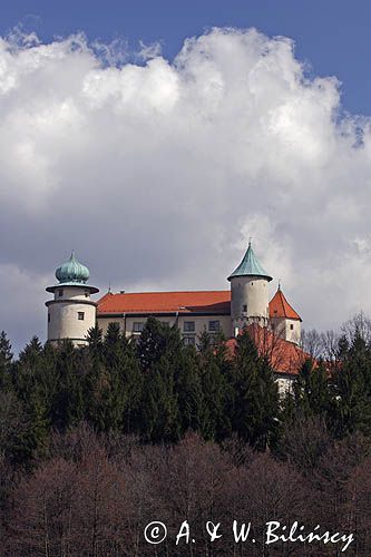 Nowy Wiśnicz, zamek, Pogórze Wiśnickie