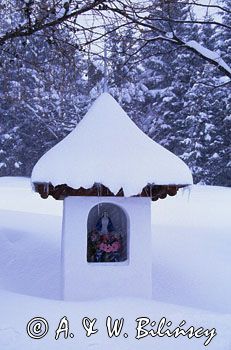 Obidza, kapliczka, Beskid Sądecki