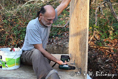 budowanie czatowni fotografa przyrody