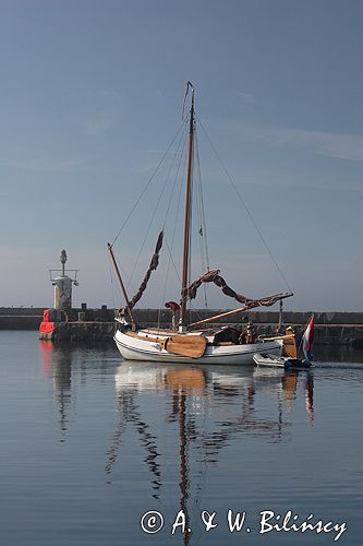 port i wioska Grönhögen, wyspa Oland, Szwecja