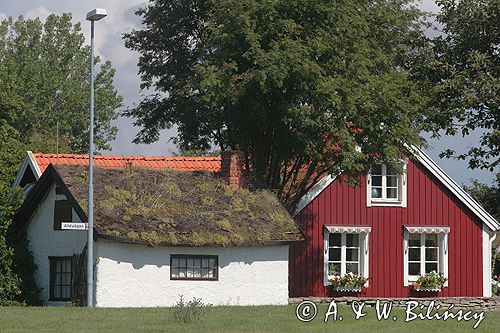 wieś Grönhögen, wyspa Oland, Szwecja