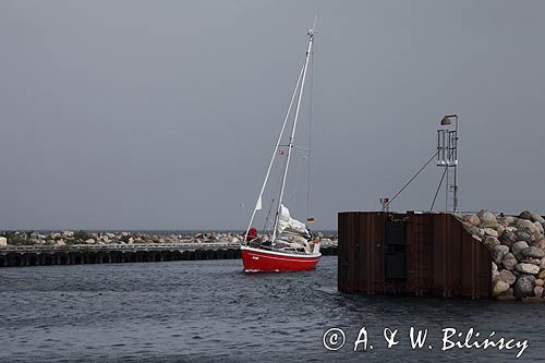 Port na wyspie Omo, Wielki Bełt, Dania
