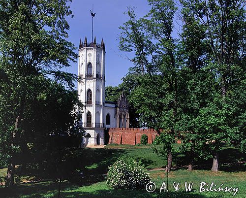 Opinogóra, neogotycki zameczek