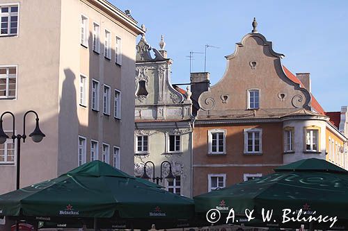 Opole, Rynek, kamienice przy rynku