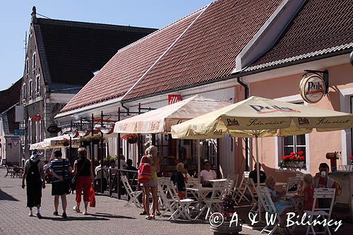 na starym mieście w Parnu, Parnawa, Estonia in Parnu, Estonia