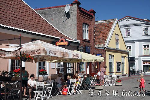 na starym mieście w Parnu, Parnawa, Estonia in Parnu, Estonia