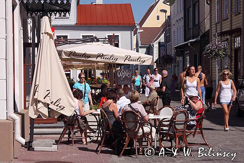 na starym mieście w Parnu, Parnawa, Estonia in Parnu, Estonia