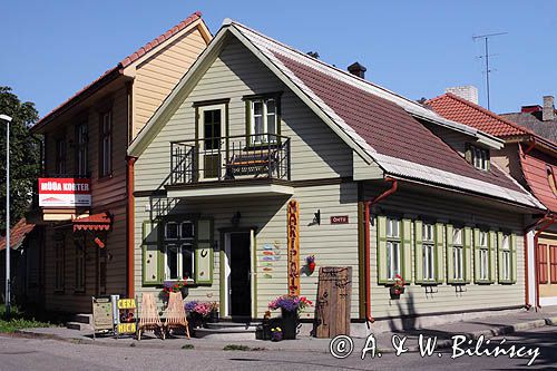 sklepik z pamiątkami w Parnu, Parnawa, Estonia in Parnu, Estonia