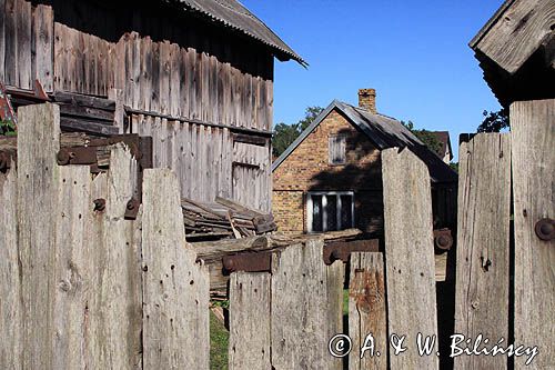 chaty w Pavilosta, Łotwa in Pavilosta village, Latvia