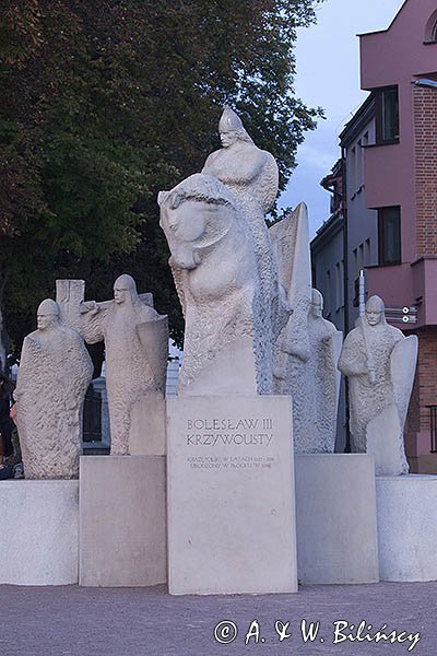 Płock, pomnik Bolesława Krzywoustego