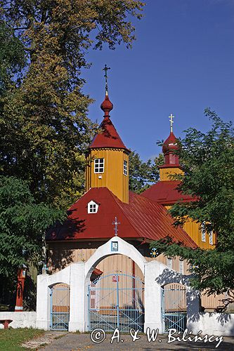 Płoski zabytkowa cerkiew, Podlasie