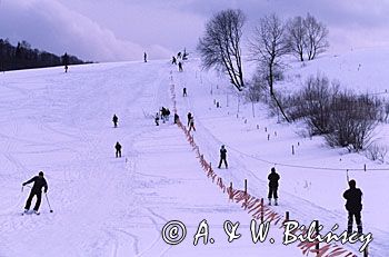 wyciąg narciarski w Polanie bieszczady