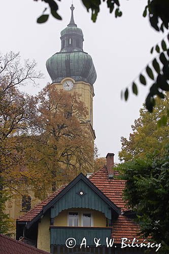 Polanica Zdrój, uzdrowisko, kościół na Klasztornej Górze