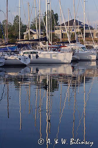 marina w Port la Foret, Finistere, Bretania, Francja