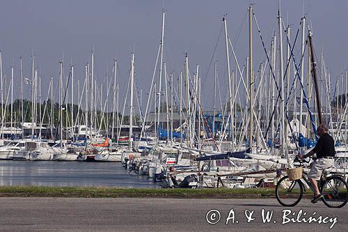 marina w Port la Foret, Finistere, Bretania, Francja