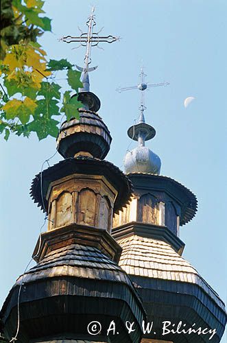 Powroźnik cerkiew z 1611 r. Beskid Sądecki