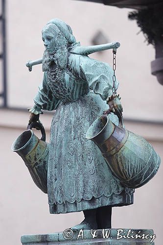 Poznań, Stary Rynek, figura Bamberki