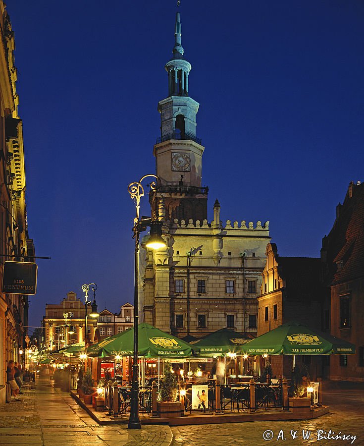 Poznań ratusz i rynek