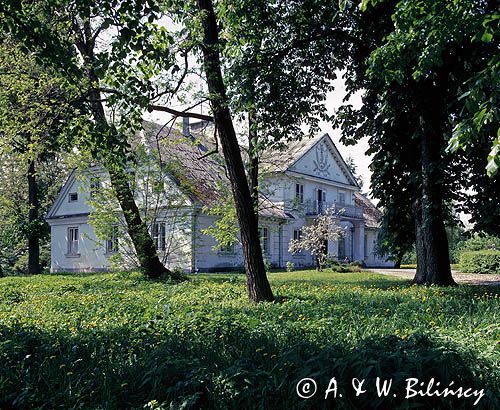 Prażmów, zabytkowy dwór, Mazowsze