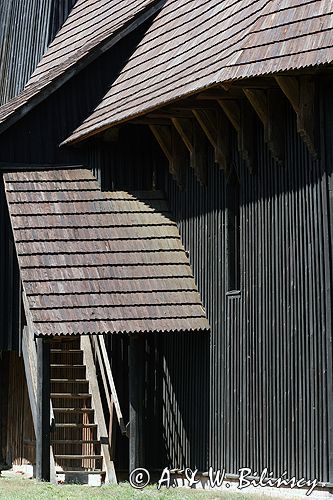 Proślice późnogotycki zabytkowy kościół drewniany z 1580/?/ roku, powiat Kluczbork