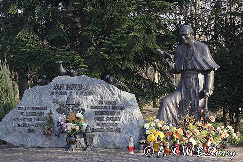 Rabka Zdrój, pomnik Jana Pawła II