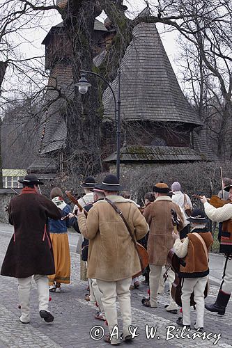 Rabka, palmy wielkanocne, Niedziela Palmowa, kościół pw św Marii Magdaleny