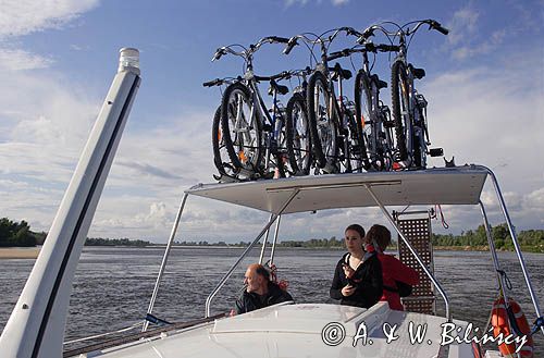 rejs rzeką Wisłą, żegluga wiślana