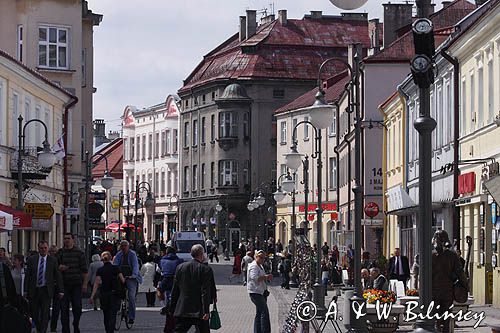 Rzeszów, ulica 3 Maja, deptak