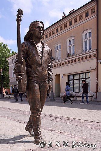 Rzeszów, Pomnik Tadeusza Nalepy na deptaku, ulicy 3 Maja