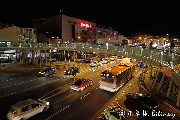 Rzeszów, okrągła kładka dla pieszych