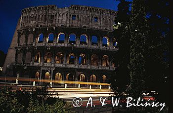 Włochy Rzym coloseum