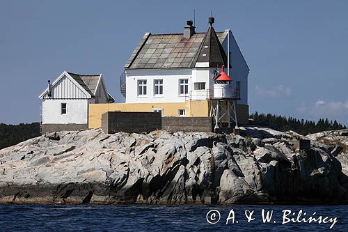 Saltholmsundet koło Lillesand, Południowa Norwegia, Skagerrak