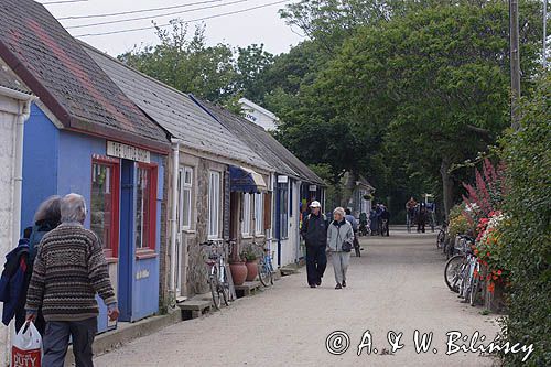 The village na wyspie Sark, Channel Islands, Anglia, Wyspy Normandzkie, Kanał La Manche