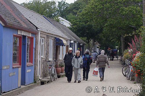 The village na wyspie Sark, Channel Islands, Anglia, Wyspy Normandzkie, Kanał La Manche