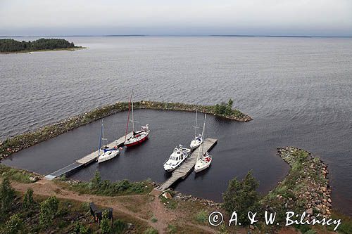 port na wyspie Selka-Sarvi, park narodowy Zatoki Botnickiej Perameren, Finlandia, Zatoka Botnicka