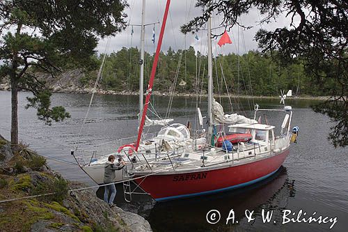 w zatoce Skutviken na wyspie Rano, Szkiery Szwedzkie, Archipelag Sztokholmski, Szwecja