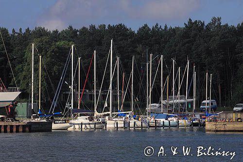 marina w Smiltyne, Kłajpeda, Litwa