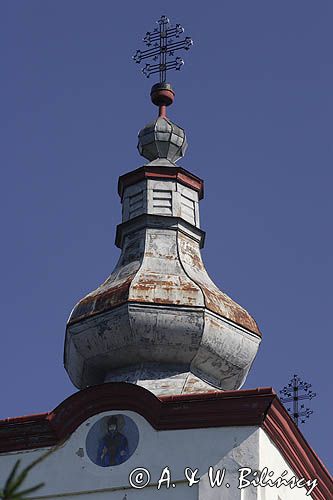 Smolnik nad Osławą. Cerkiew parafialna p.w. Św. Mikołaja z 1806r. Obecnie kościół. Bieszczady