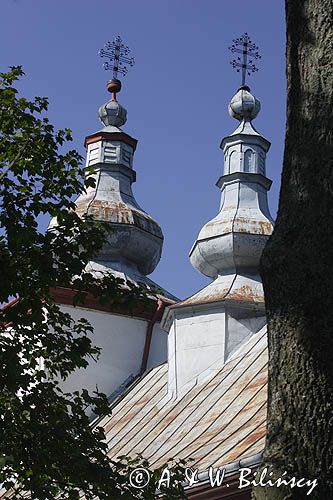 Smolnik nad Osławą. Cerkiew parafialna p.w. Św. Mikołaja z 1806r. Obecnie kościół. Bieszczady